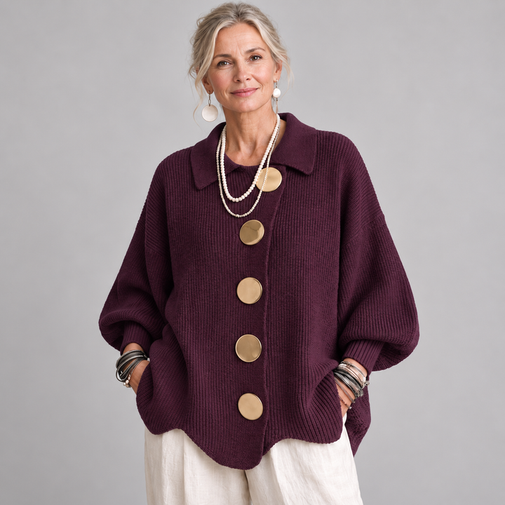 Niamh Button Knit