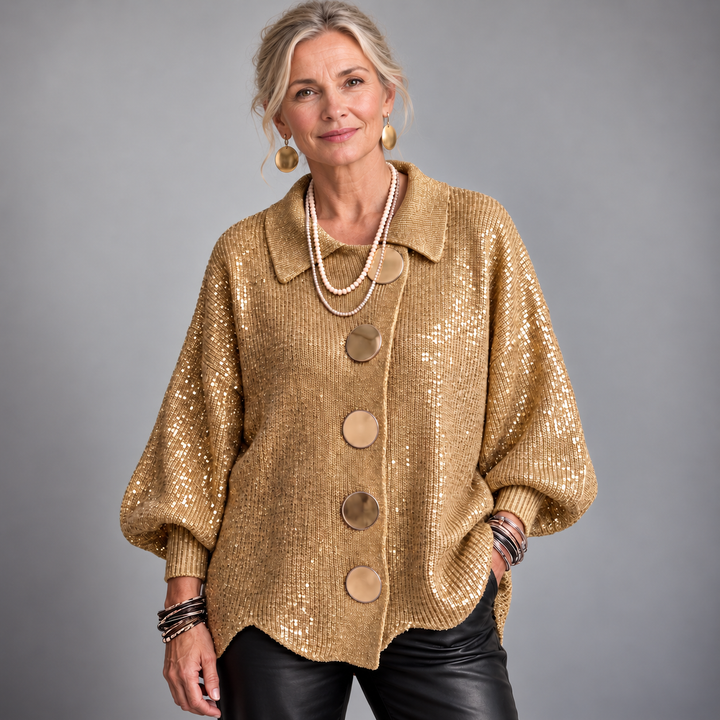 Niamh Button Knit