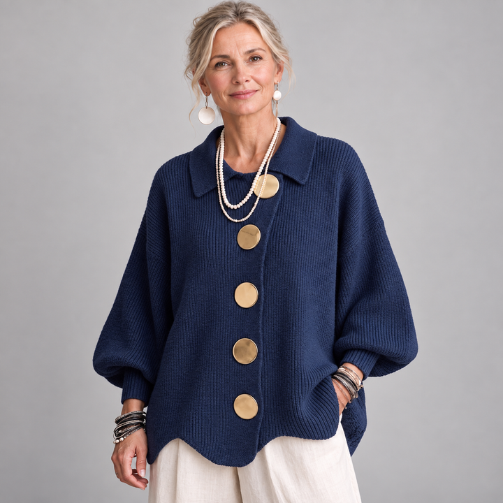 Niamh Button Knit