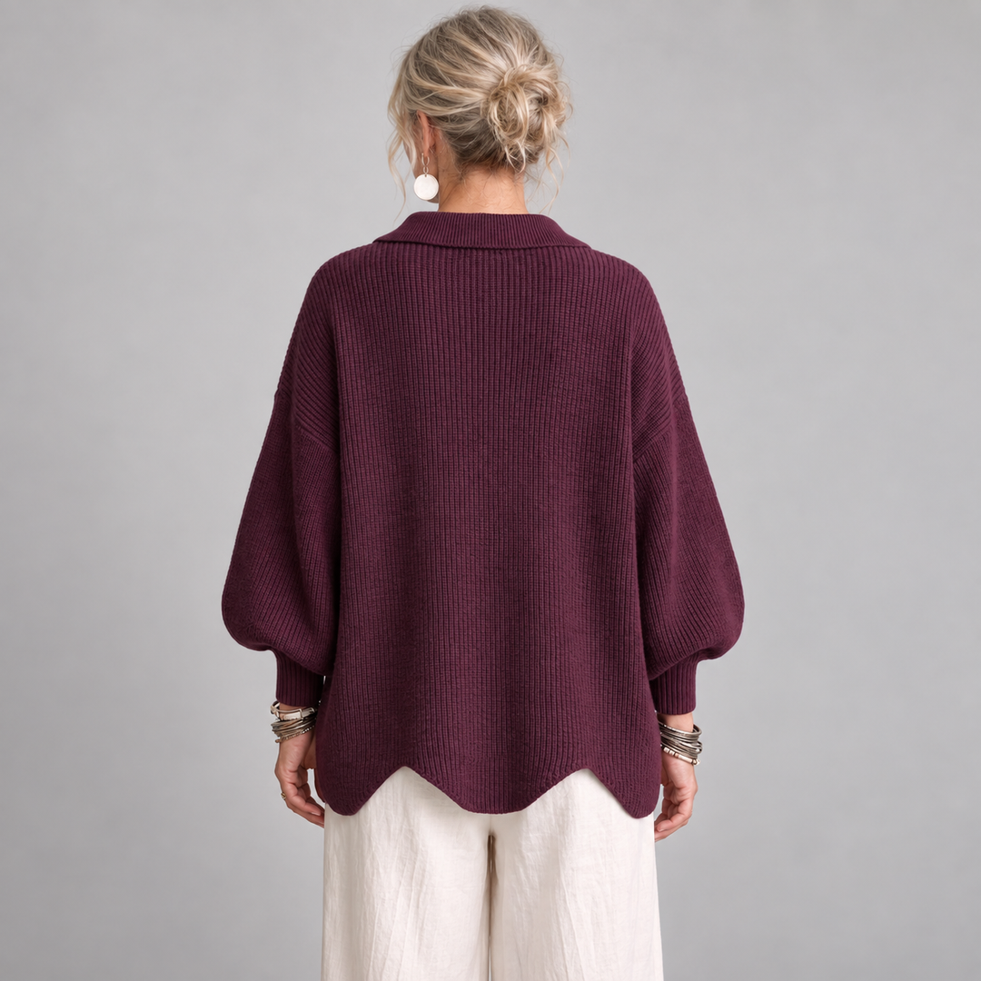 Niamh Button Knit