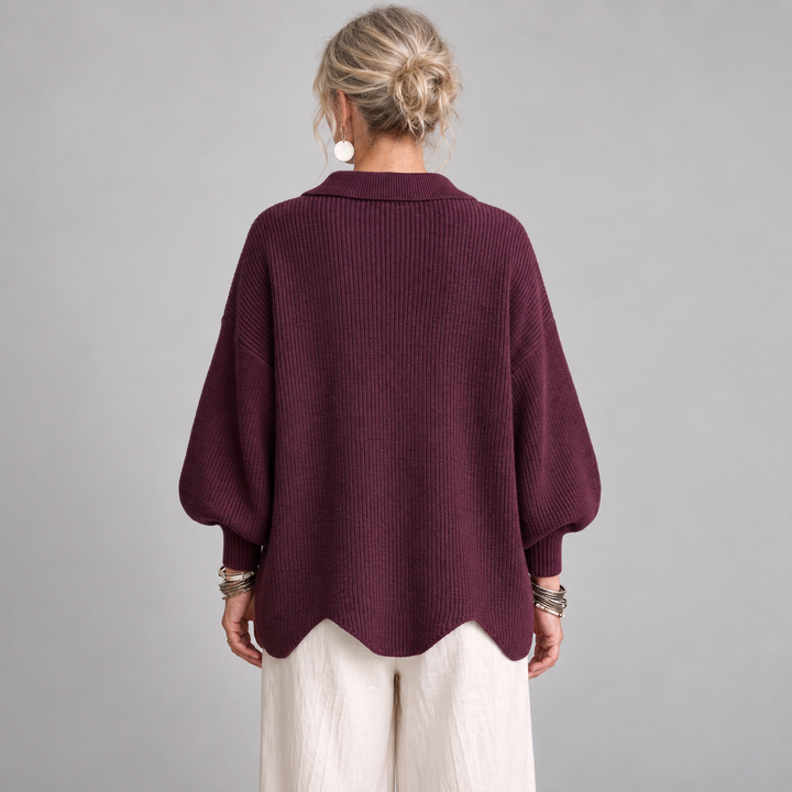 Niamh Button Knit