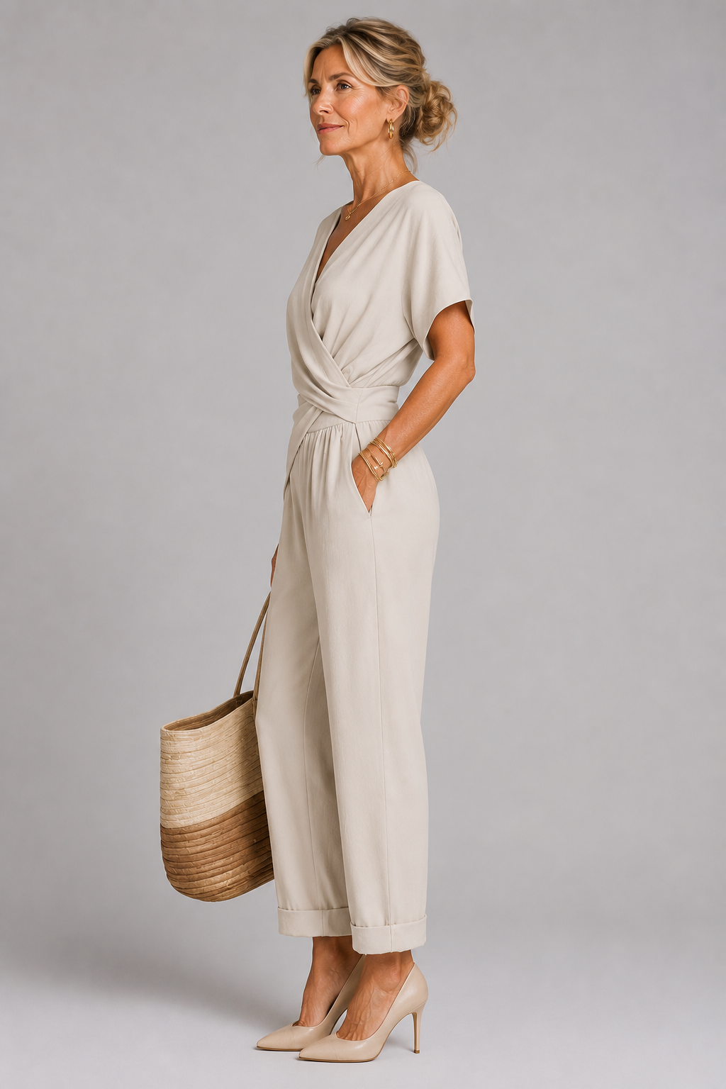 Gráinne Wrap Two-Piece Set