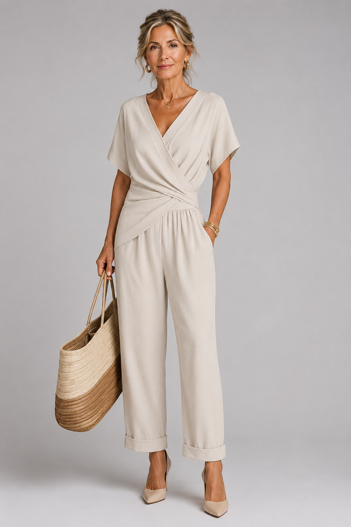 Gráinne Wrap Two-Piece Set