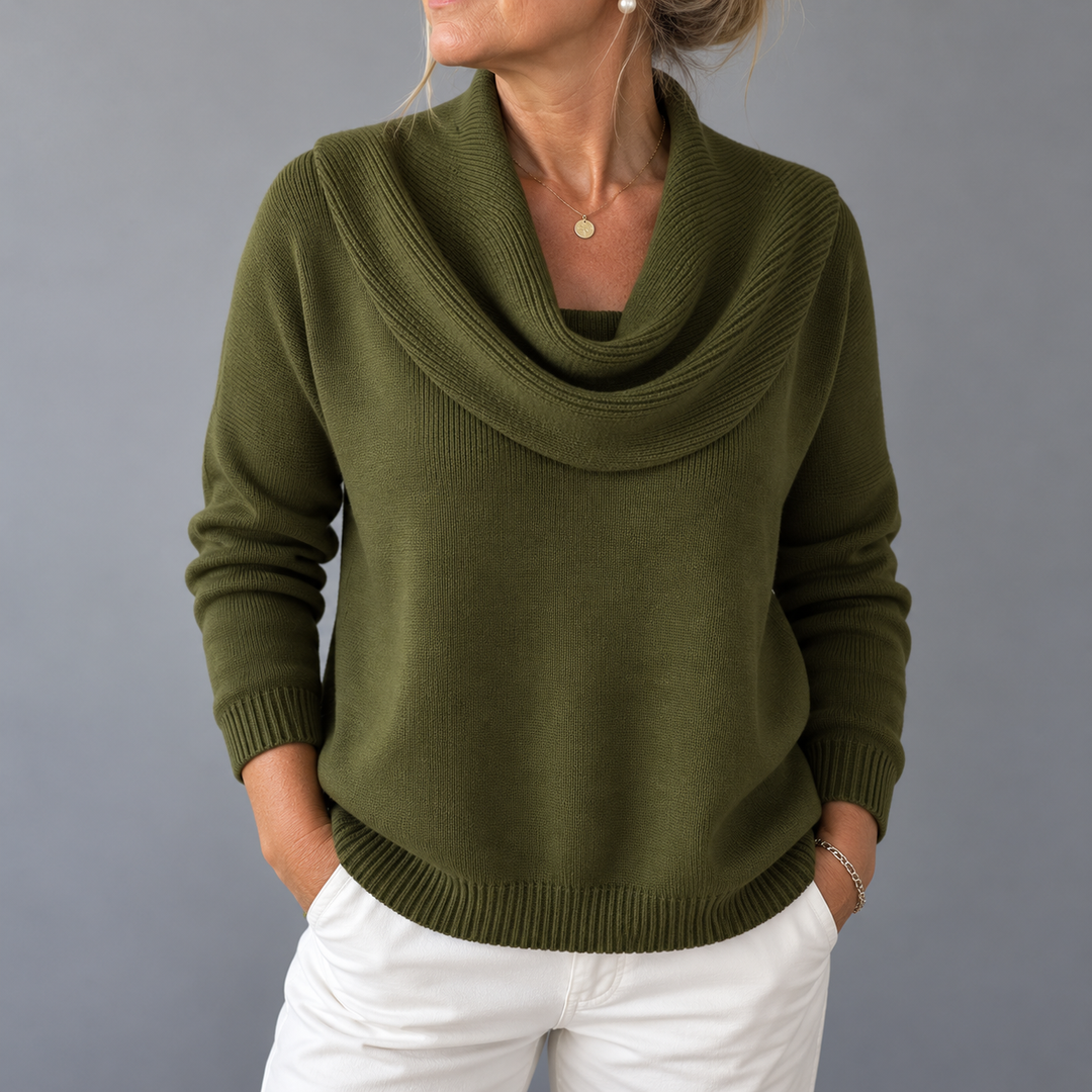 Orla Cowl Neck Knit