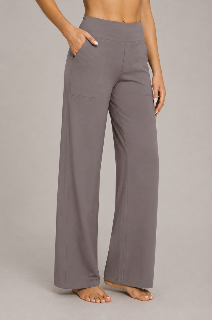 Marilyn Stretch Wide-Leg Trousers