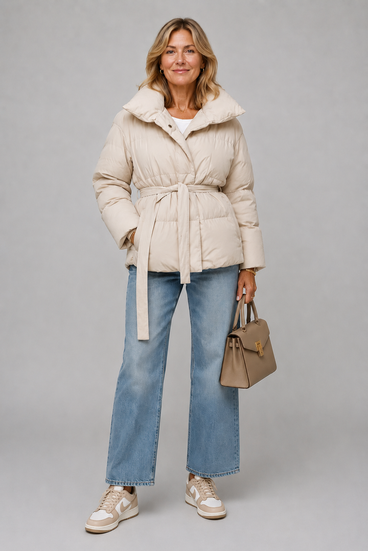 Marion Belted Puffer Jacket