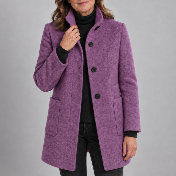 Bríd Button Coat