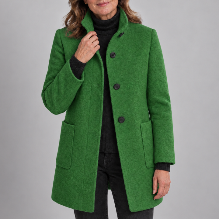 Bríd Button Coat