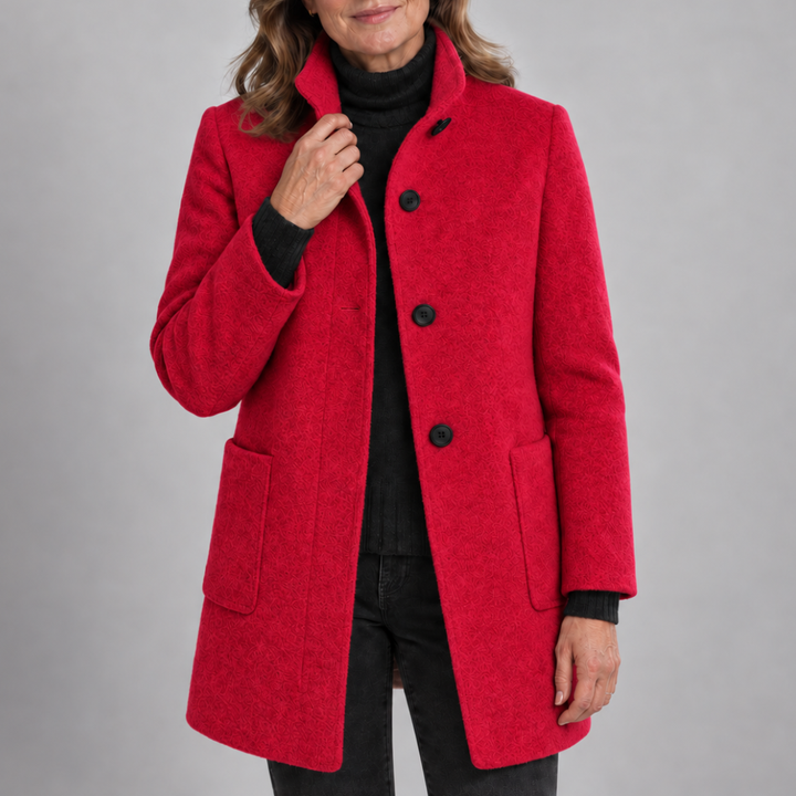 Bríd Button Coat