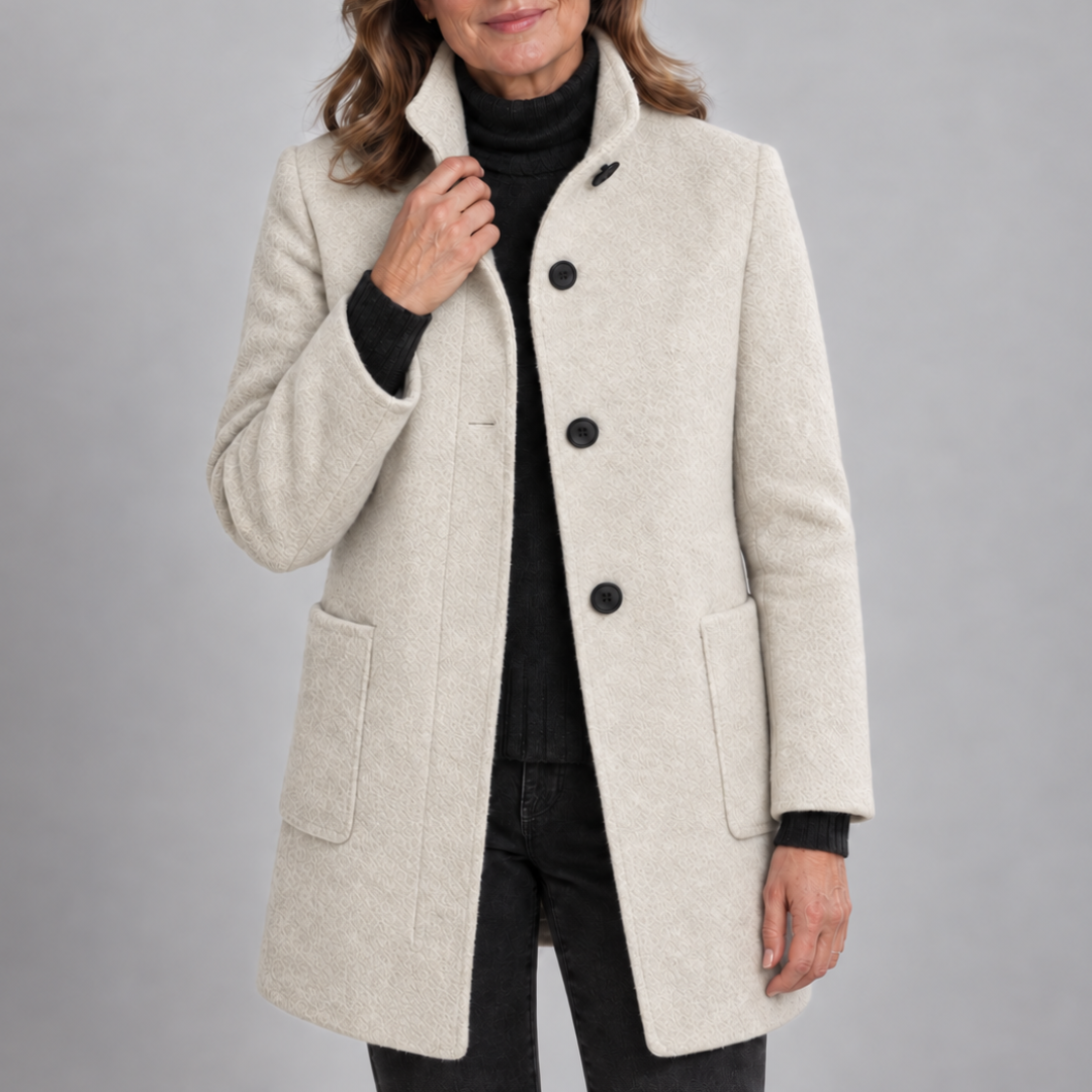 Bríd Button Coat