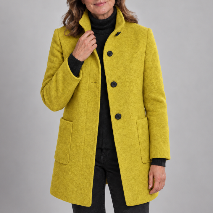 Bríd Button Coat