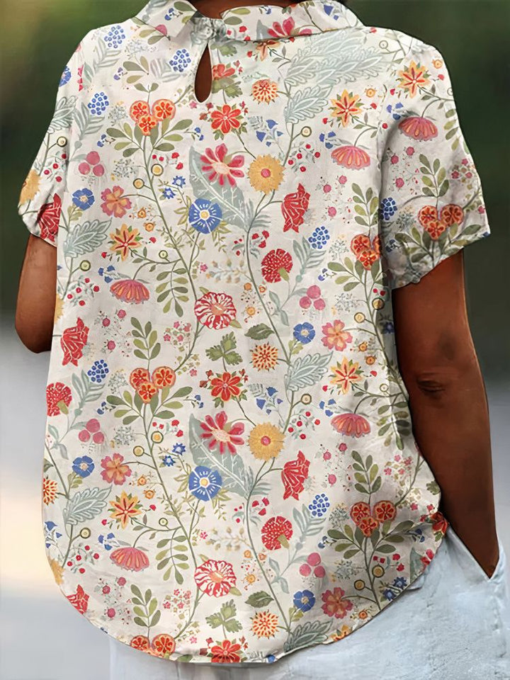 Clodagh Blue Floral Blouse