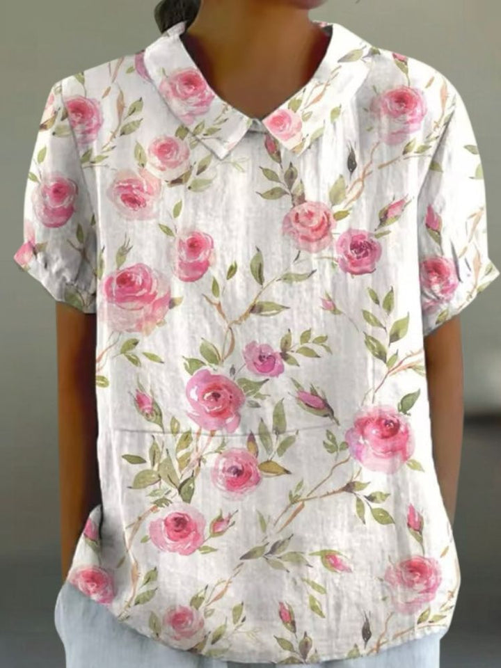 Clodagh Blue Floral Blouse