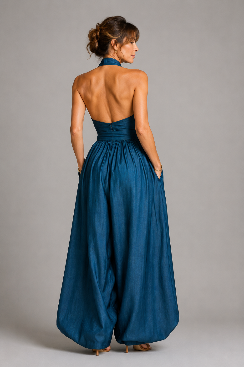 Louise Halter Wide-Leg Jumpsuit
