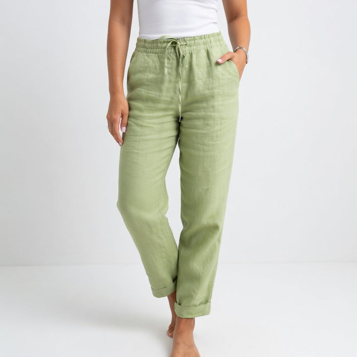 Wendy Cotton Drawstring Trousers