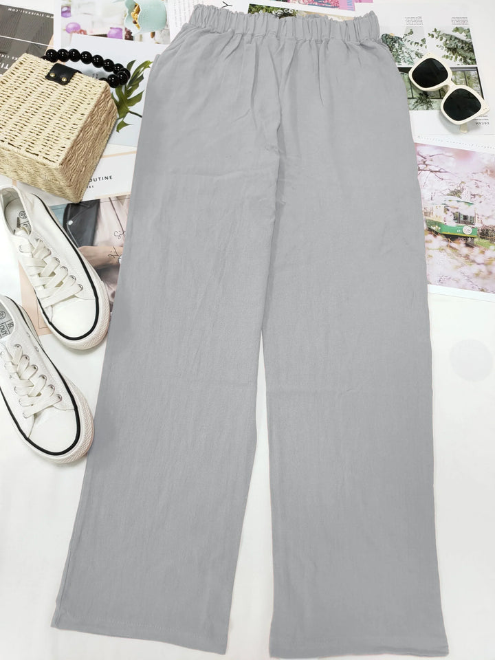 Kathleen Relaxed Cropped Trousers