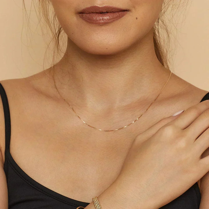 Fiona Fine Gold Necklace