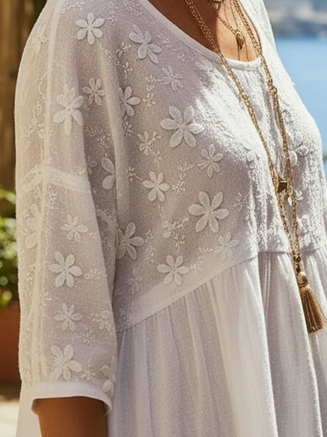 Caitríona Embroidered Blouse