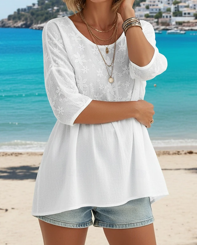 Caitríona Embroidered Blouse