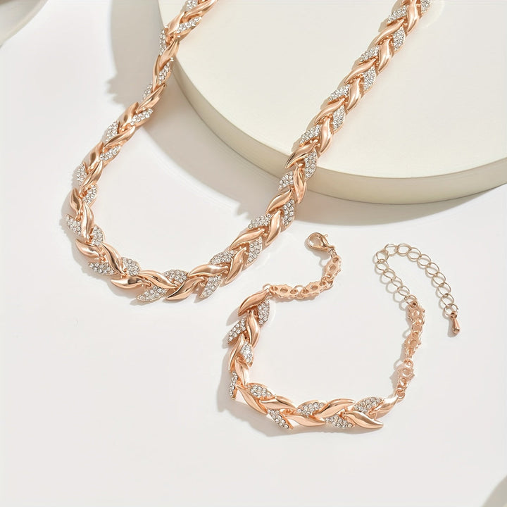 Claudine | Necklace + Bracelet set