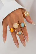 Annabela | Emerald Ring Set