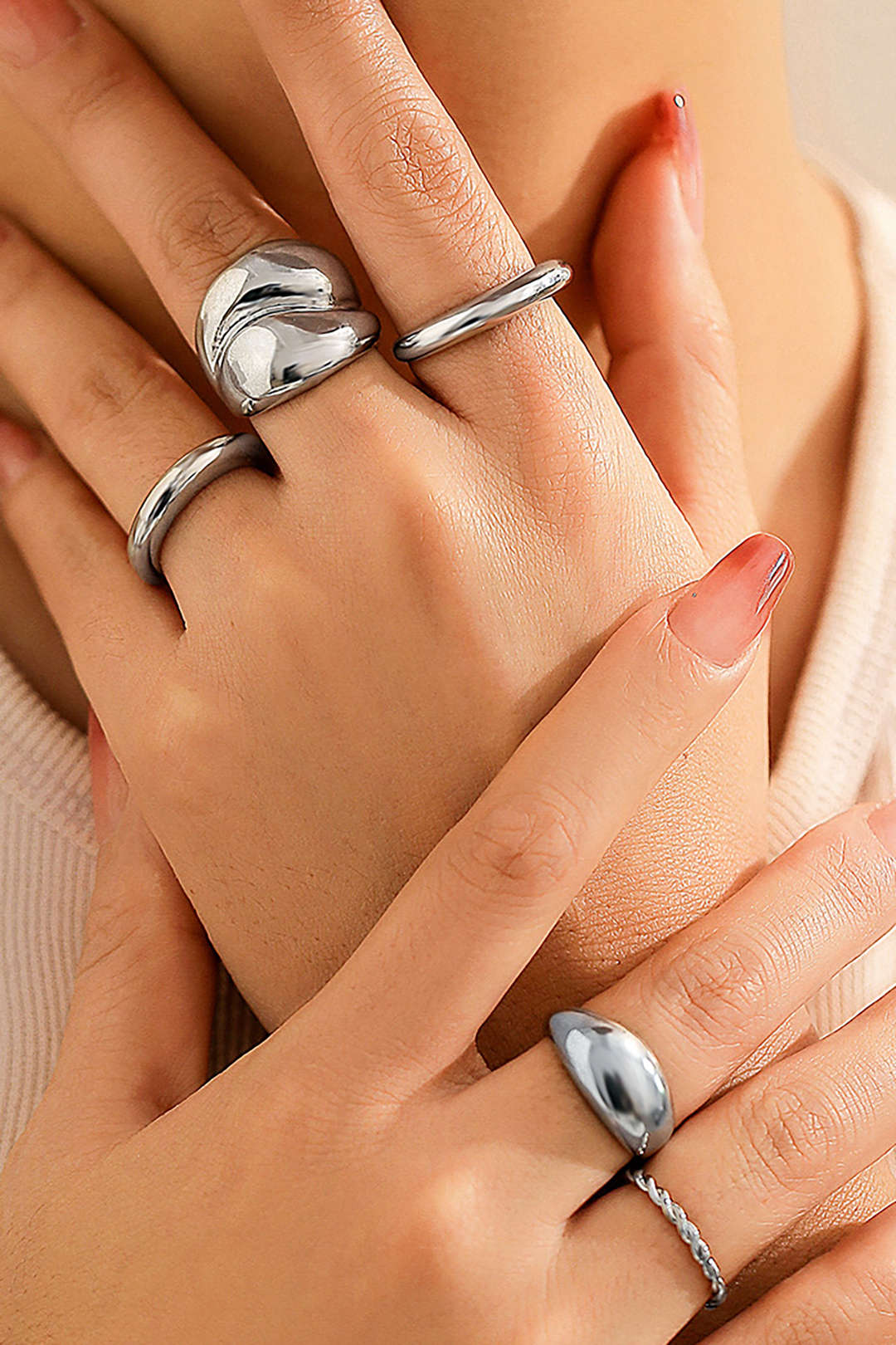 Mezcla | 4 Rings Set