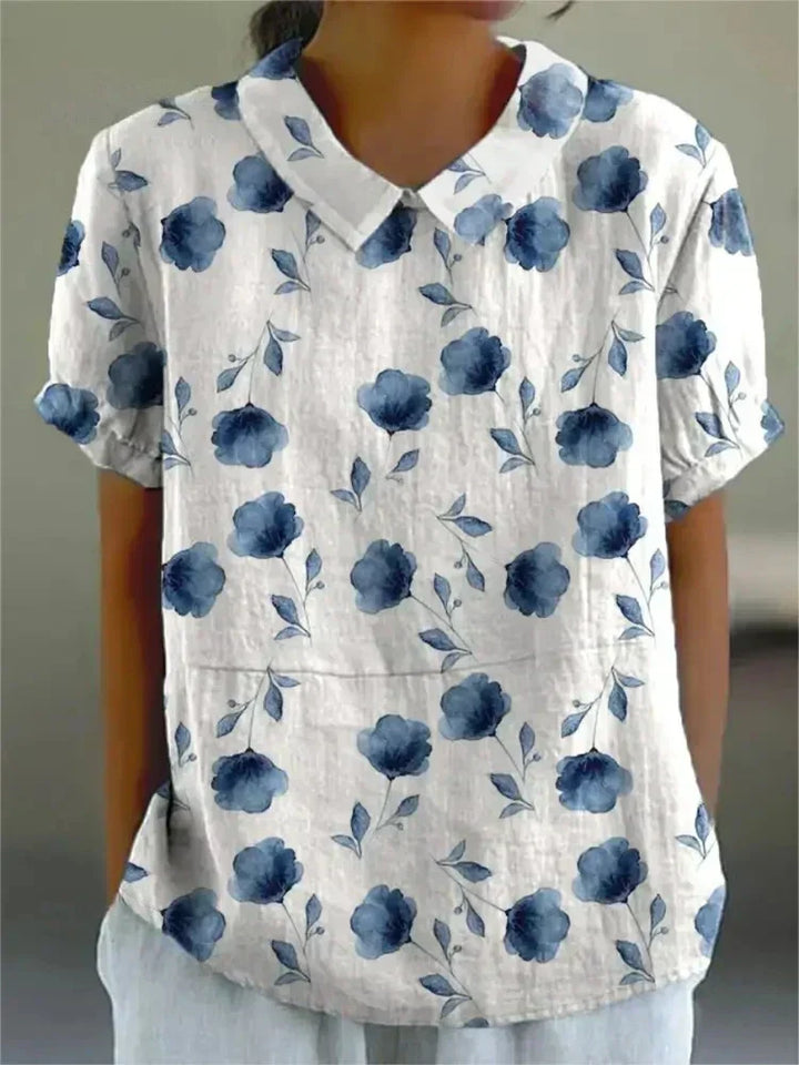 Clodagh Blue Floral Blouse