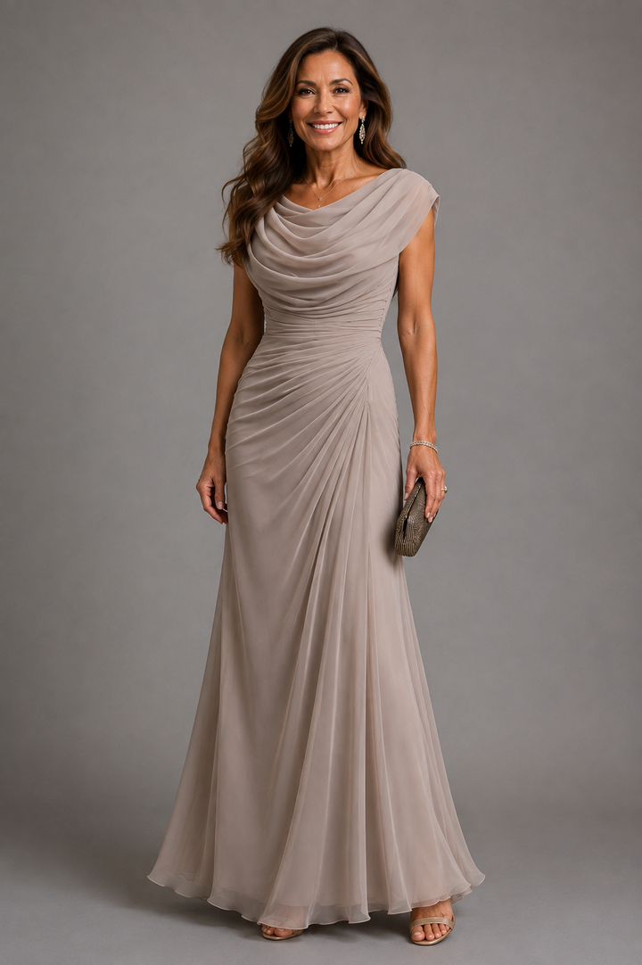 Rachel Draped Maxi Dress