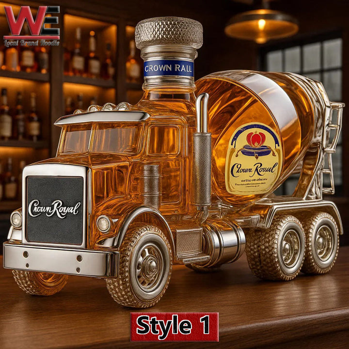 Whisky Bottle Cement Mixer