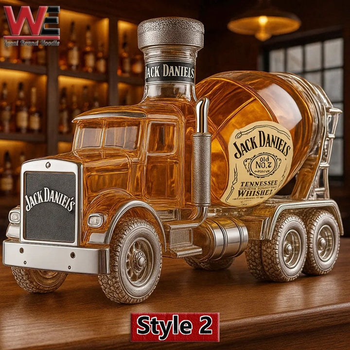 Whisky Bottle Cement Mixer
