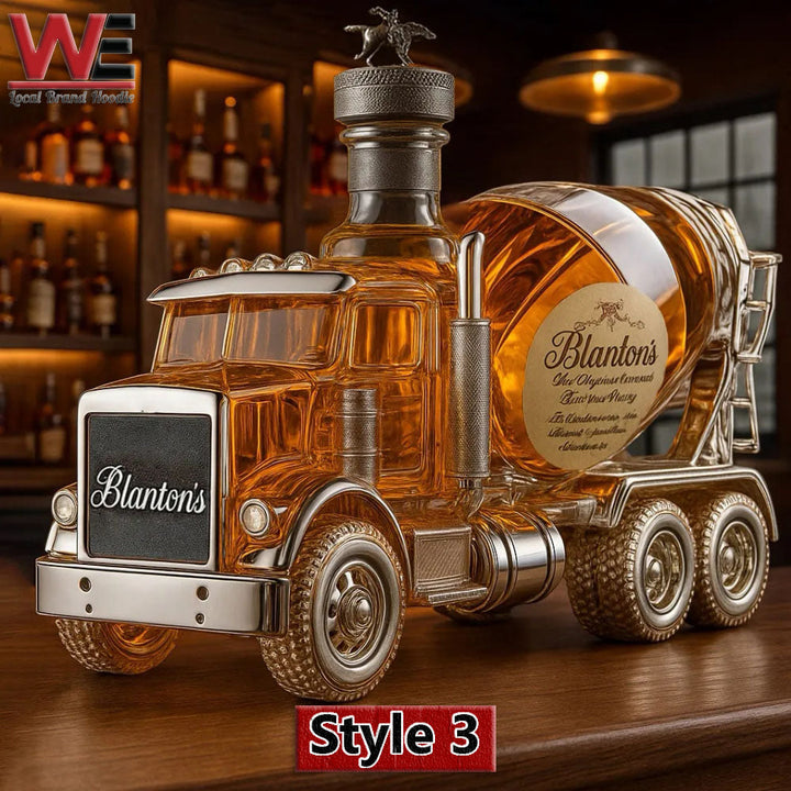 Whisky Bottle Cement Mixer