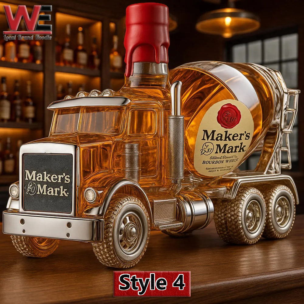 Whisky Bottle Cement Mixer