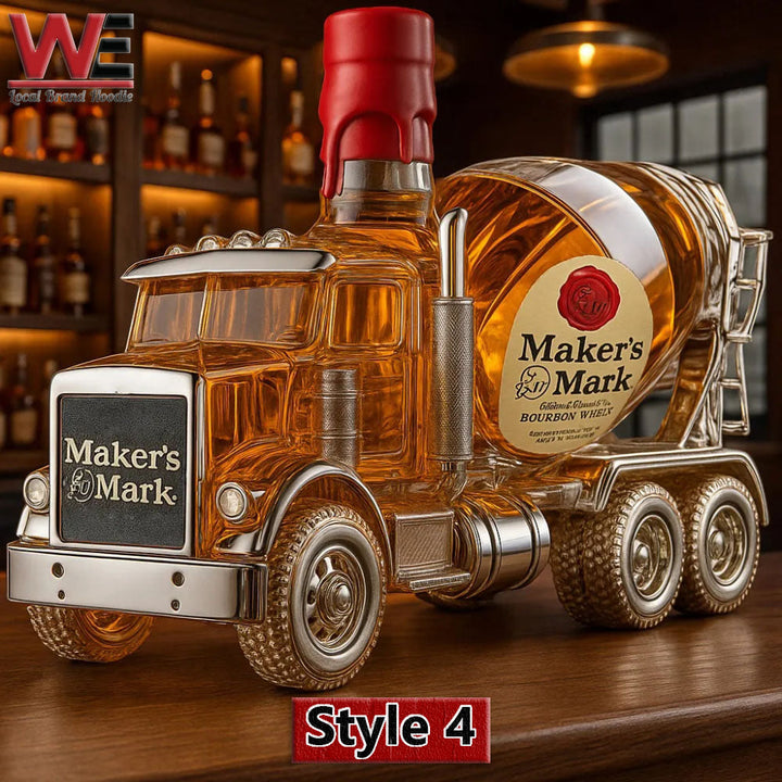 Whisky Bottle Cement Mixer