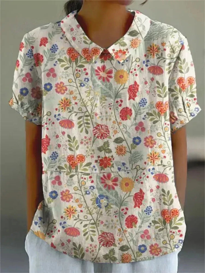 Clodagh Blue Floral Blouse