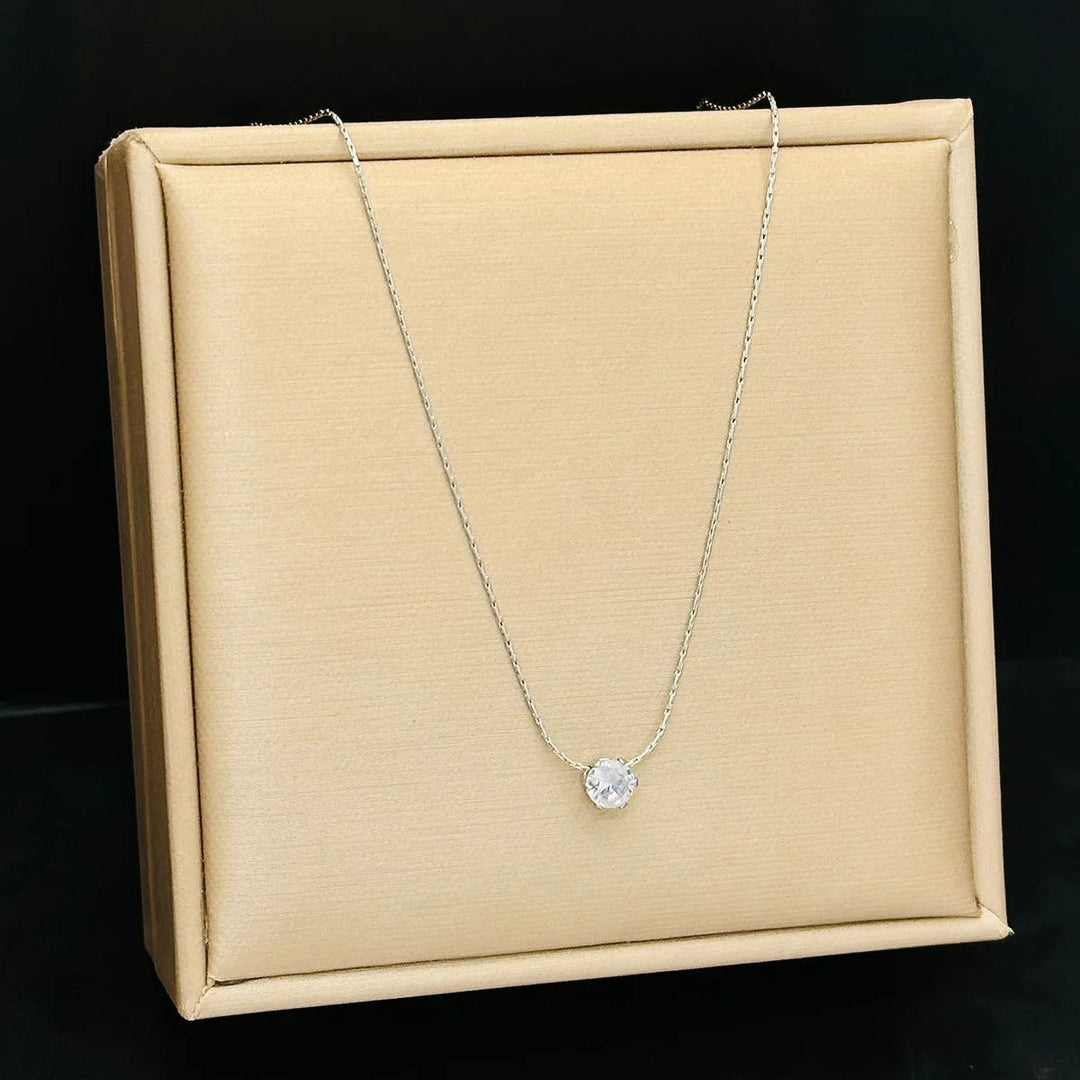Erin Solitaire Necklace