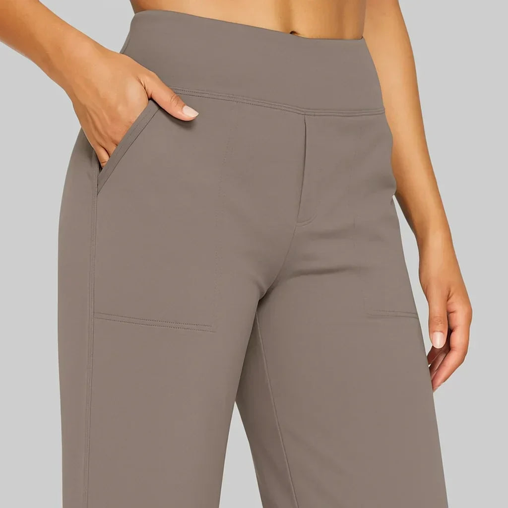 Marilyn Stretch Wide-Leg Trousers