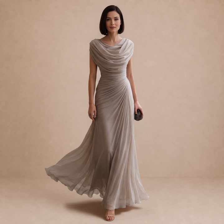Jenna - Draped Maxi Dress