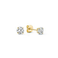 Nora Solitaire Stud Earrings