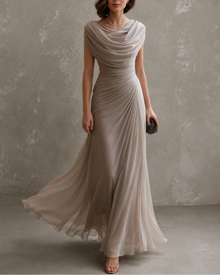 Jenna - Draped Maxi Dress