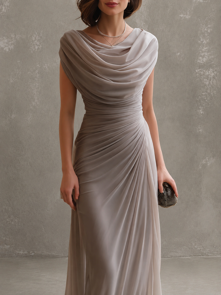 Jenna - Draped Maxi Dress