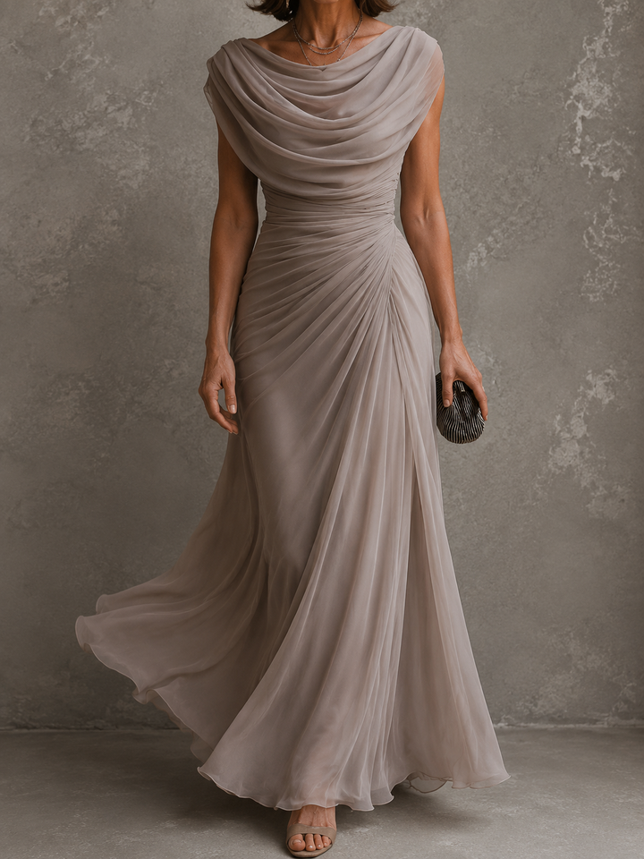 Jenna - Draped Maxi Dress
