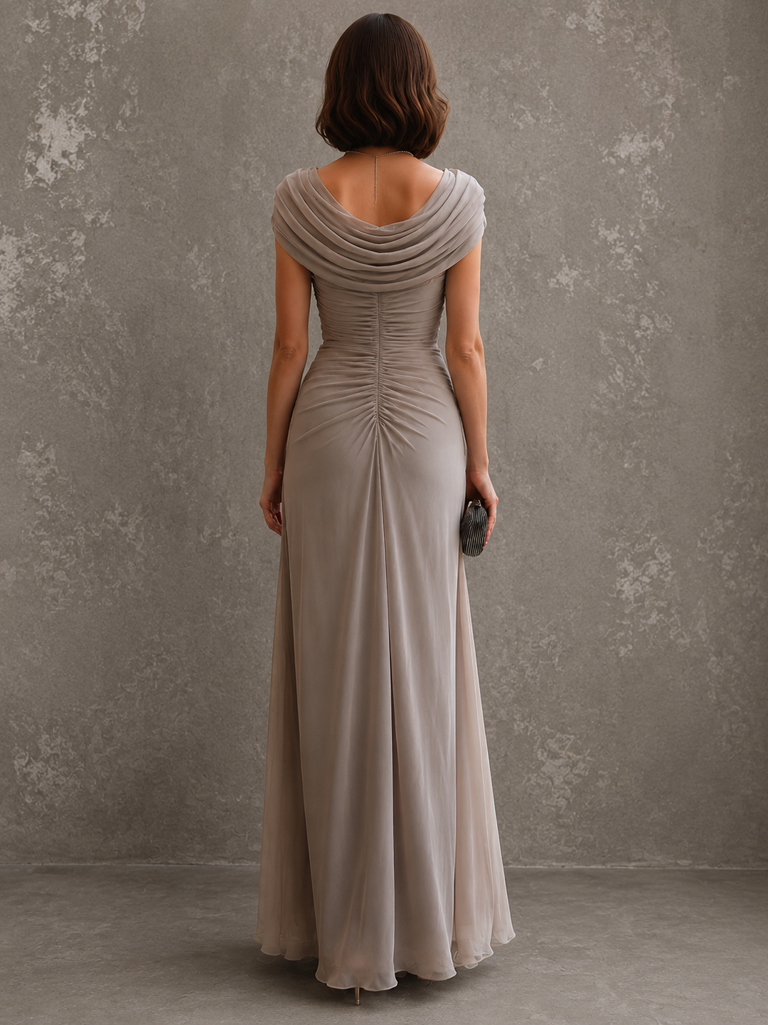 Jenna - Draped Maxi Dress