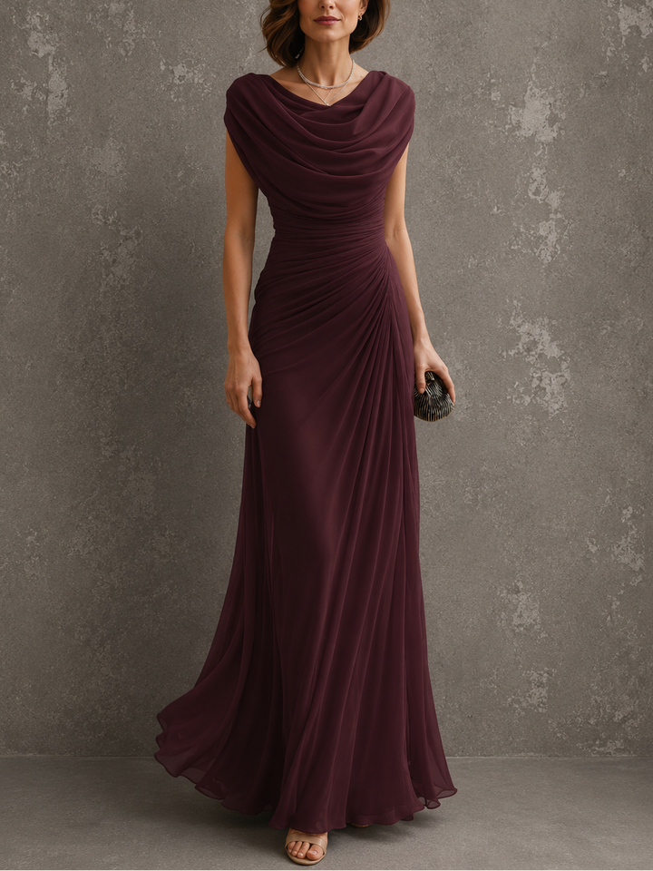 Jenna - Draped Maxi Dress