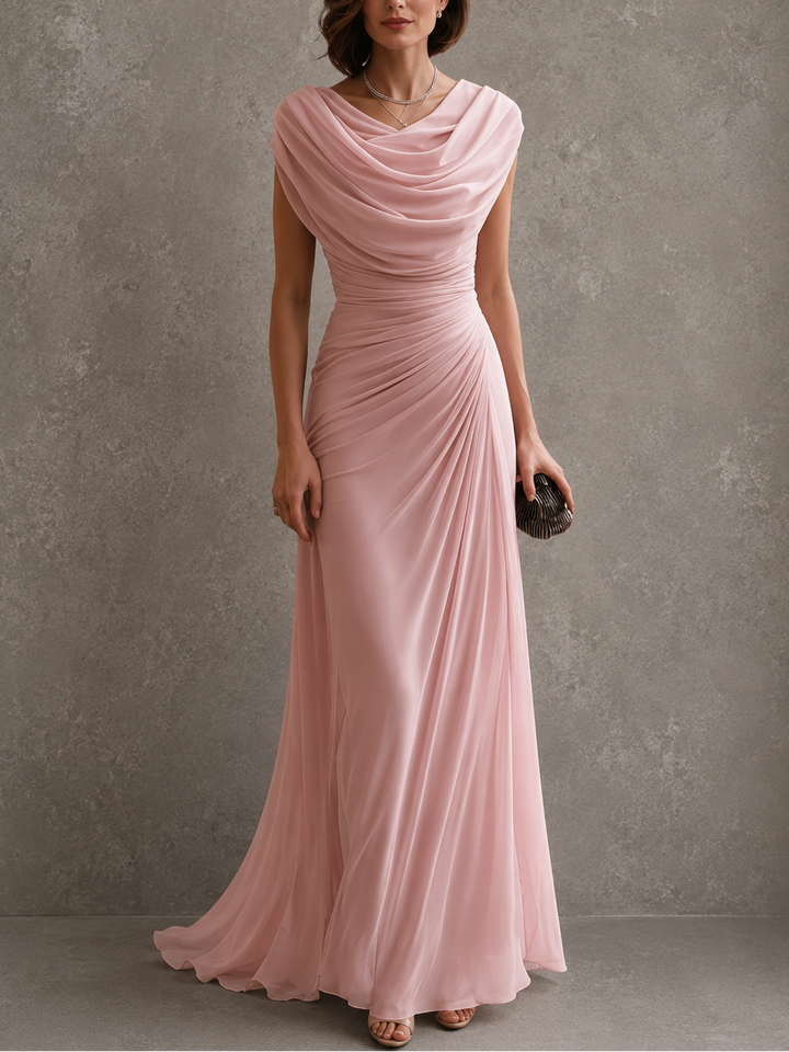 Jenna - Draped Maxi Dress