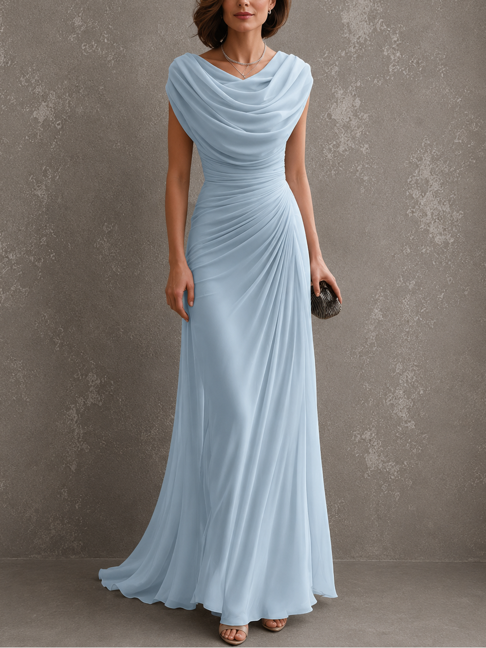 Jenna - Draped Maxi Dress