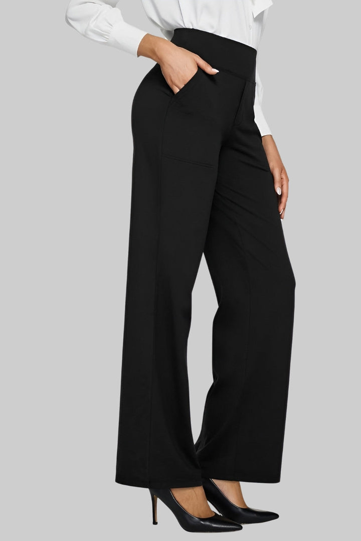 Marilyn Stretch Wide-Leg Trousers