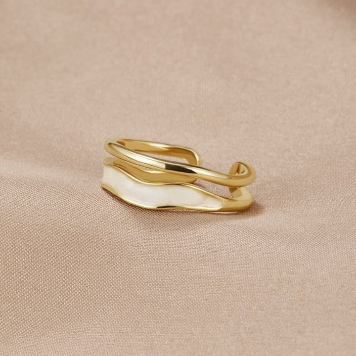 Fiona Layered Gold Ring