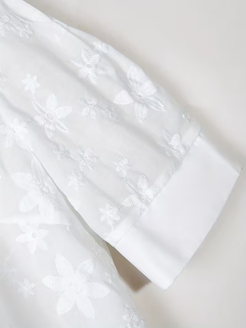Gráinne Embroidered Floral Blouse