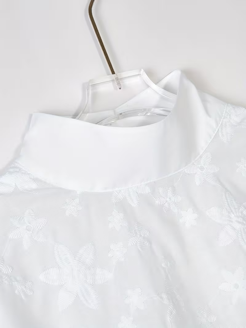Gráinne Embroidered Floral Blouse