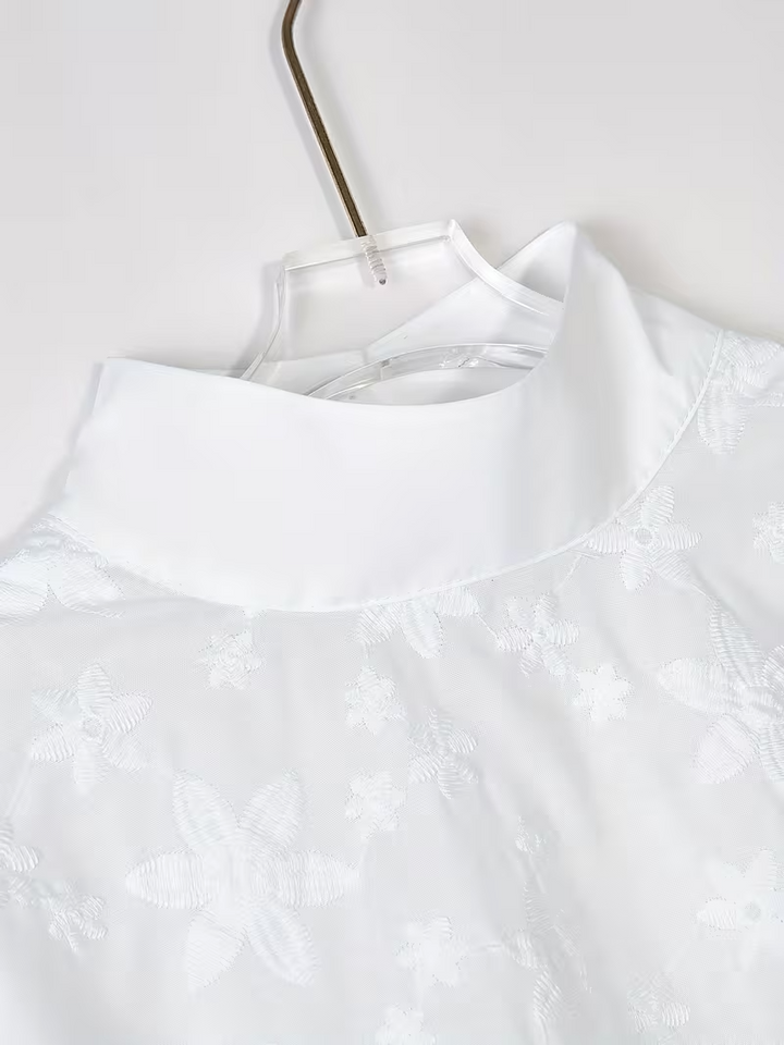 Gráinne Embroidered Floral Blouse